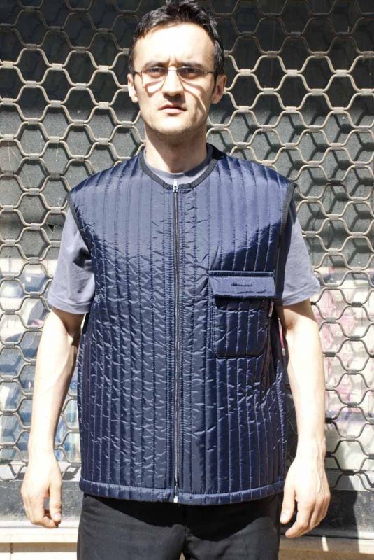 SOĞUK HAVA DEPO İÇGİYİM YELEK BİYE YAKALI