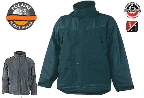 BERING >>> Parka 3 en 1