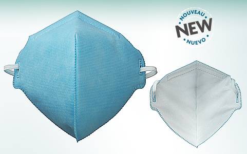 VERTICALLY FLAT FOLD MASK